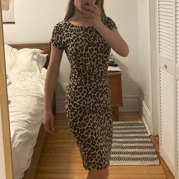 MAXMARA Weekend Max Mara leopard print dress, size medium - Picture 5 of 5